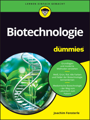 cover image of Biotechnologie für Dummies